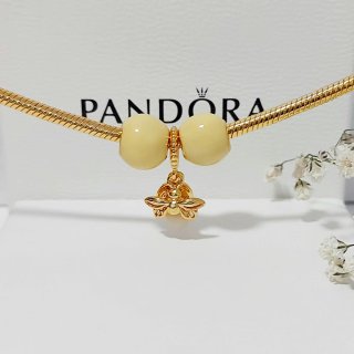 Charms Pandora Abeja y Abalorios