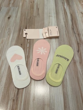 Pack 3 Calcetines Invisibles Women'secret etiqueta