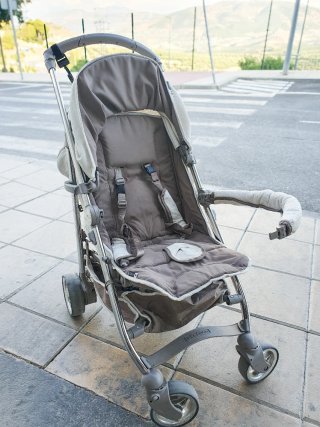 Silla de paseo Bébécar Spot Beige