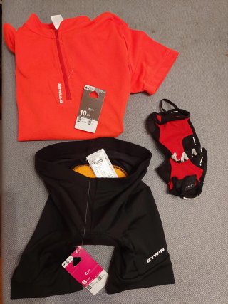 Conjunto Ciclismo Niño B'Twin Talla 10