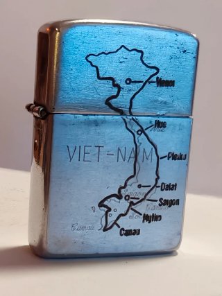 Zippo Vietnam Mapa