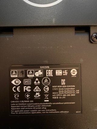 Monitor Dell S2415Hb para piezas