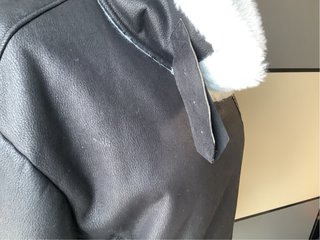 Cazadora Biker Forrada