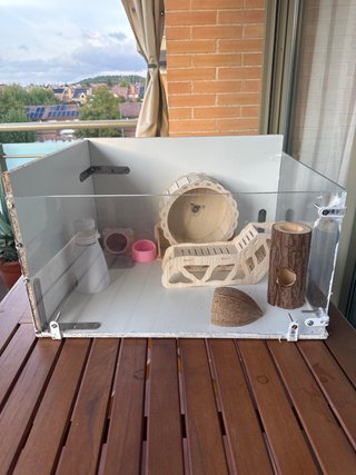 Terrario para Hámster Casero