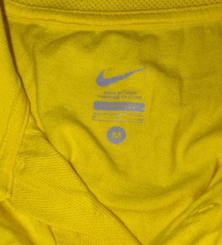 Polo FC Barcelona Nike Amarillo y Naranja