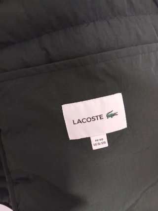 Chaqueta Lacoste Azul y Verde