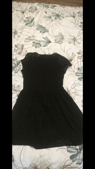 Vestido Negro H&M