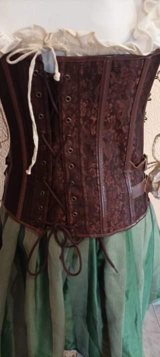 66-HALLOWEEN-Vestido Estilo Steam-punk