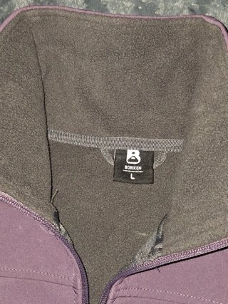 Chaqueta Softshell Mujer Boriken TallaL Rosa Malva