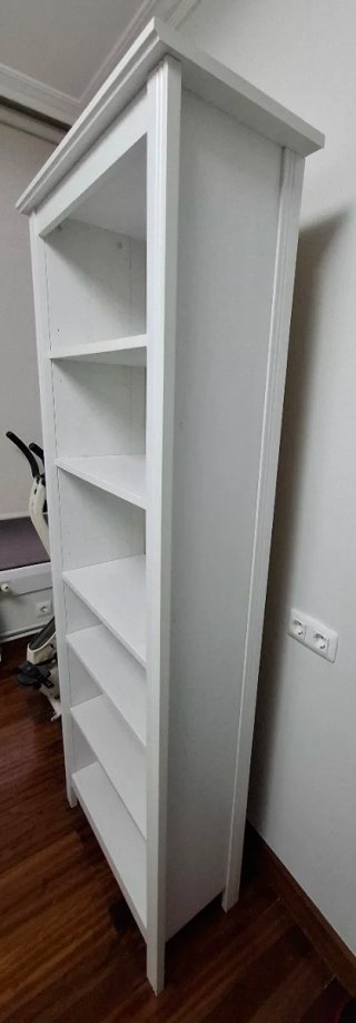 Estantería de Madera Blanca 190 x 67 x 30,5 cm