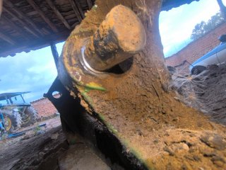 Cuna eje delantero John Deere 3350