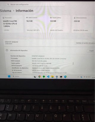 Lenovo ThinkPad E14 i5 10ª Gen 16GB RAM 256GB SSD