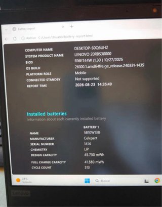 Lenovo ThinkPad E14 i5 10ª Gen 16GB RAM 256GB SSD