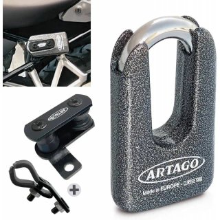 Candado Antirrobo Artago 69T7 + soporte específico