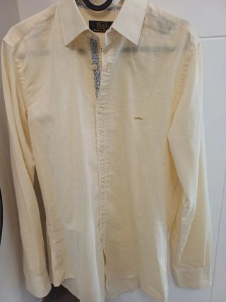 Camisa Núñez de Arenas Talla S Amarilla