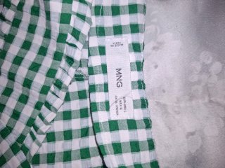 Mono verde cuadros