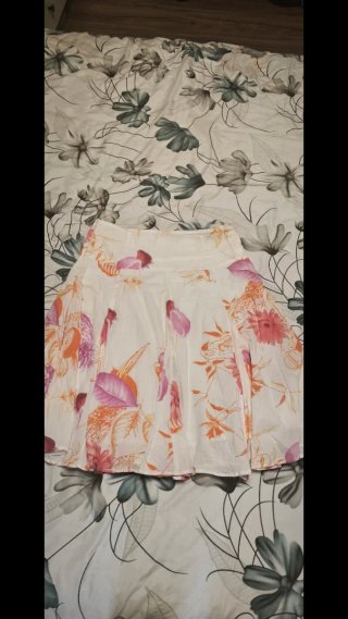 Falda con Estampado Floral