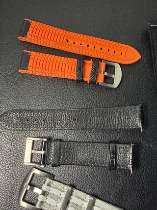 Lote Correas Reloj 20mm + NATO 22mm