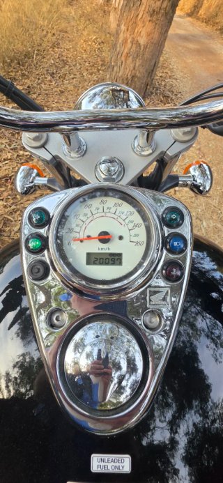 Honda Shadow 125VTC Negra 2008