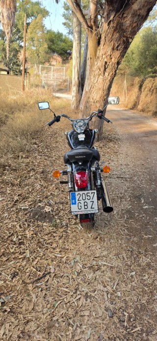 Honda Shadow 125VTC Negra 2008