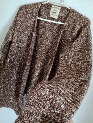Chaqueta de punto grueso
