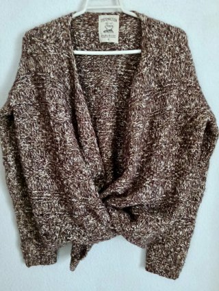Chaqueta de punto grueso