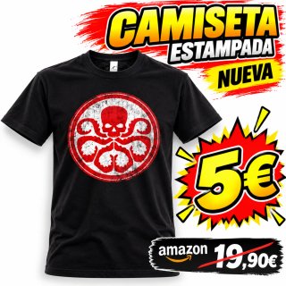 Camiseta Estampada Logo Hidra Vintage