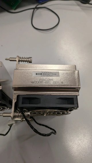 Disipador CPU HP 463990-001 con ventilador Foxconn
