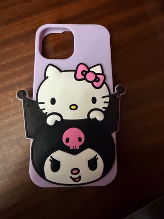 Funda móvil Hello Kitty y Kuromi Iphone 13/14/15