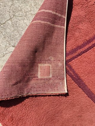 Alfombra grande diseño a cuadros