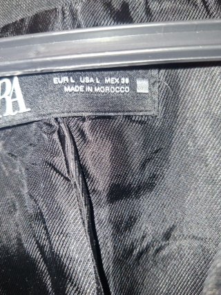 Chaleco Zara Negro