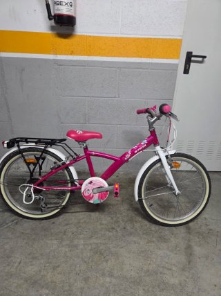 Bicicleta infantil 20 rosa