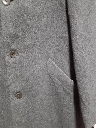 Abrigo Clásico de Lana CARAMELO Hombre Nuevo T.52