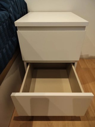 2 Mesitas de Noche Ikea Nuevas Montadas