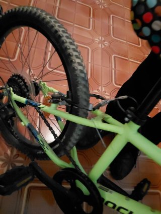 Bicicleta Rockrider Niño 24";regalo almohadilla