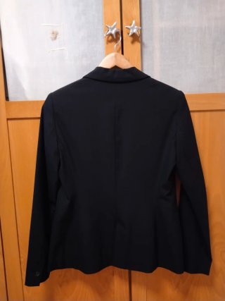 Americana Zara negra entallada