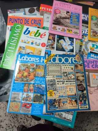 revistas punto de cruz