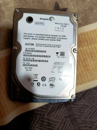 Disco Duro Seagate 120GB