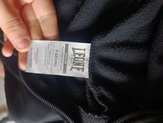 Chaqueta Leone 1947 negra XL infantil (147-158cm)