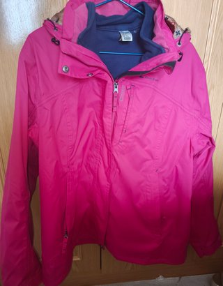 Abrigo de montaña Quechua rosa
