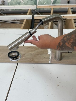 Grifo Retráctil para Fregadero