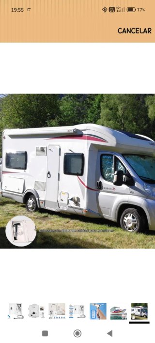 Ducha Camper Autocaravana Extensible