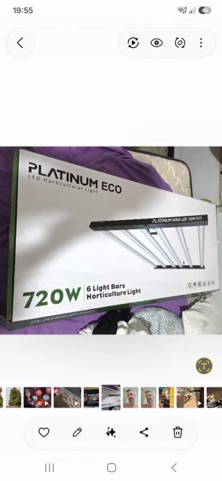 Foco LED  Platinum 720W