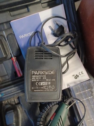 Miniamoladora Parkside averiada