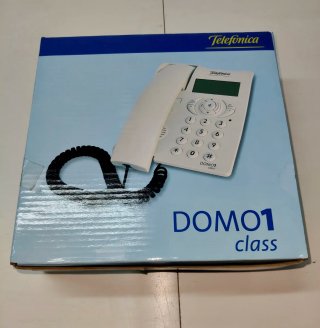 Teléfono Domo1 Class Telefónica Blanco
