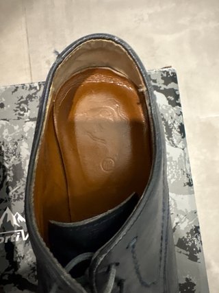 Zapatos de vestir de piel azul marino Dustin