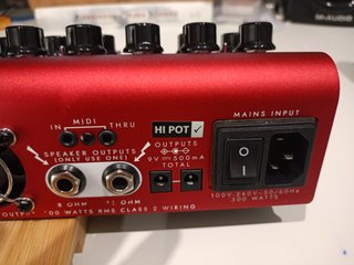 Amplificador Blackstar AMPED 2 Rojo