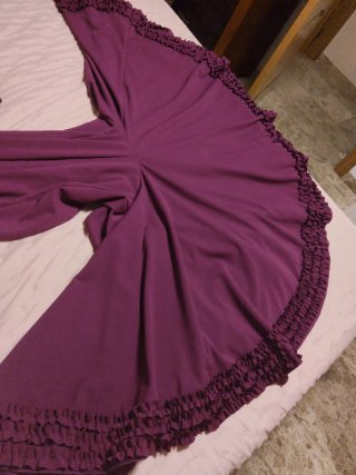 Vestido de Flamenca Morado