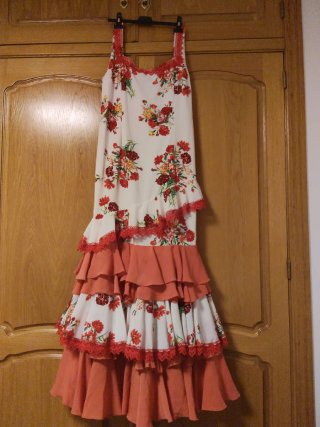 Vestido de Flamenca Morado