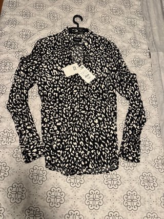 Camisa Pull&Bear Estampada Talla S